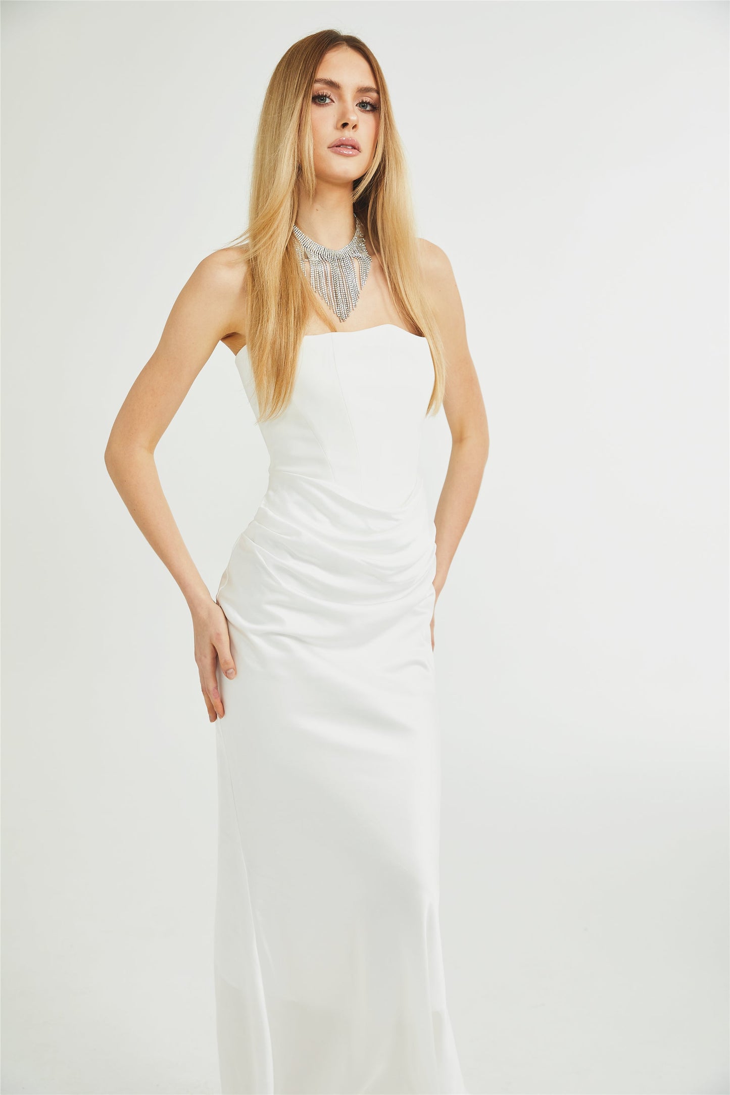 Aurore off-shoulder maxi dress (US Only)