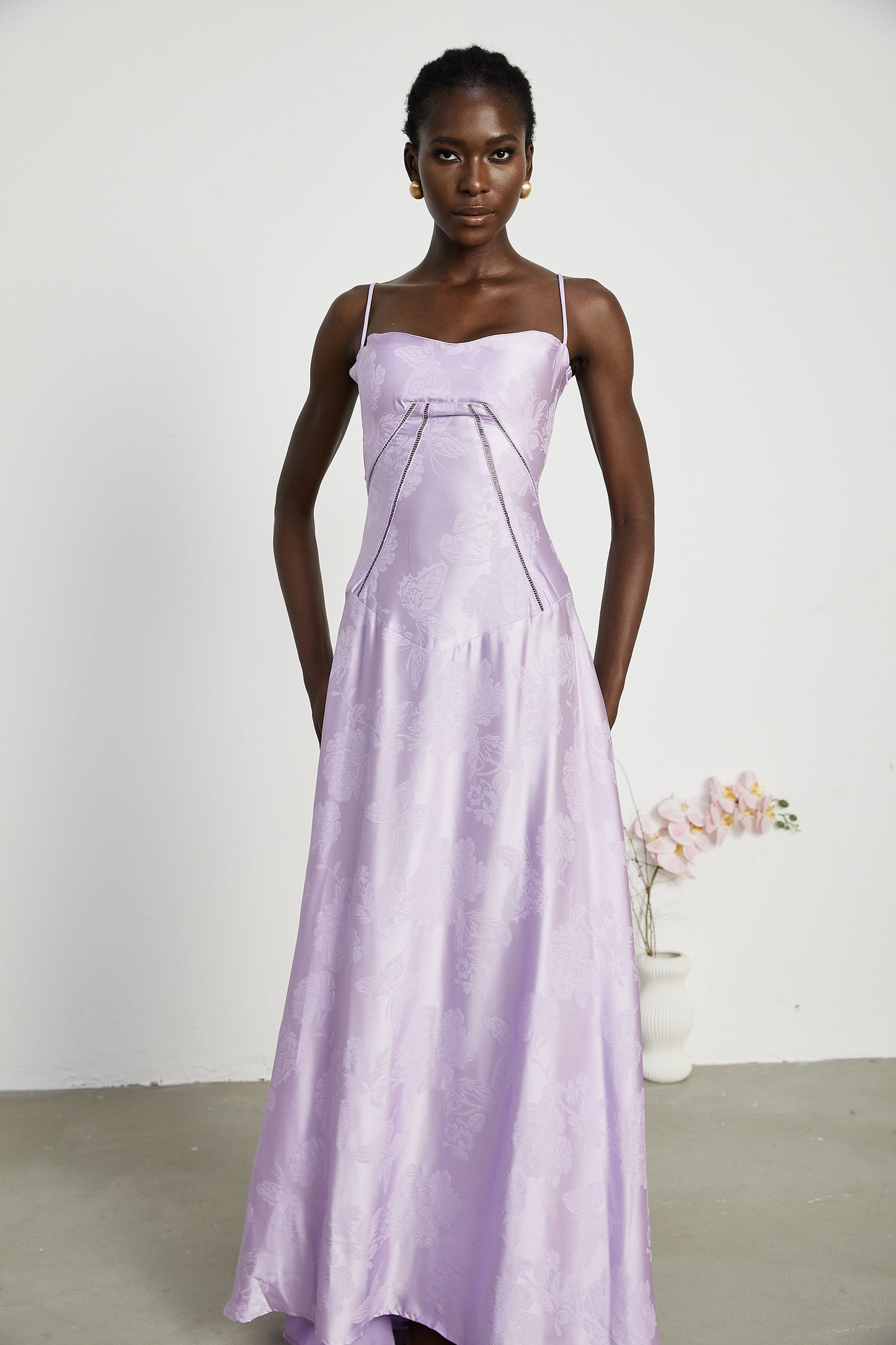 Adabella floral maxi dress