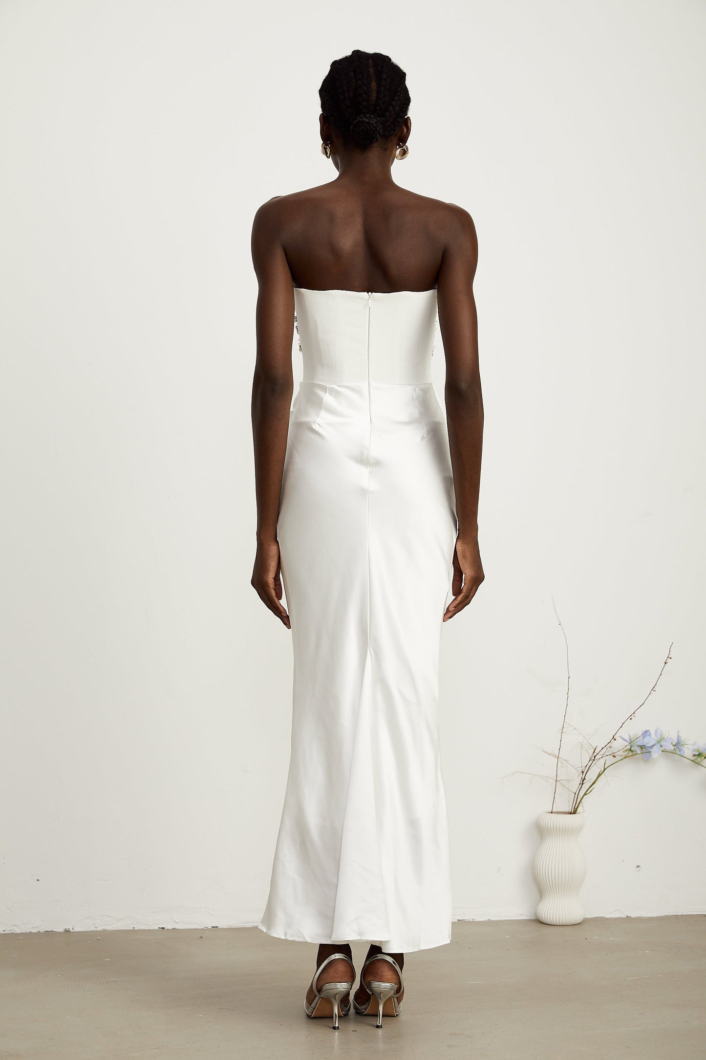 Aurore crystal-embellished maxi dress