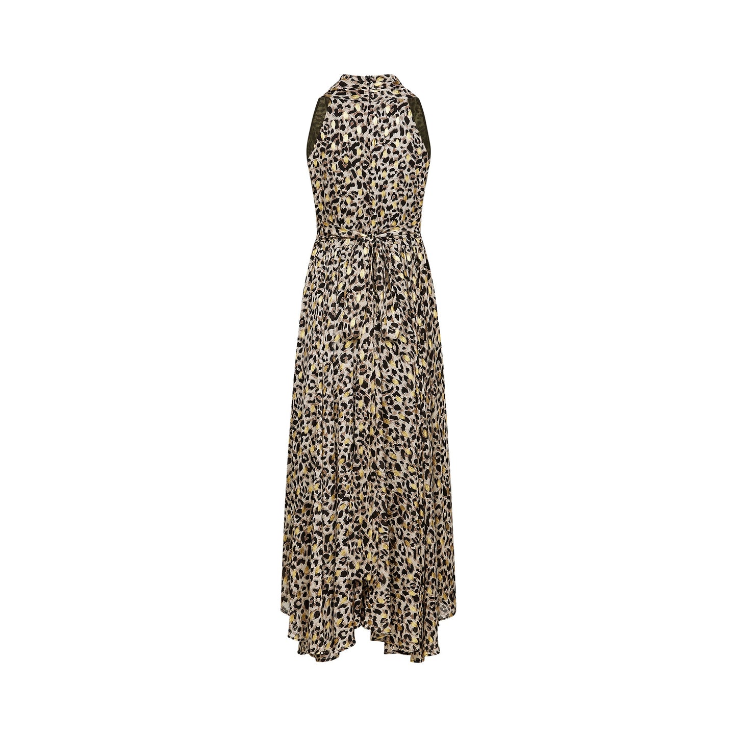 Angélique V-neck leopard-print midi dress (US Only)