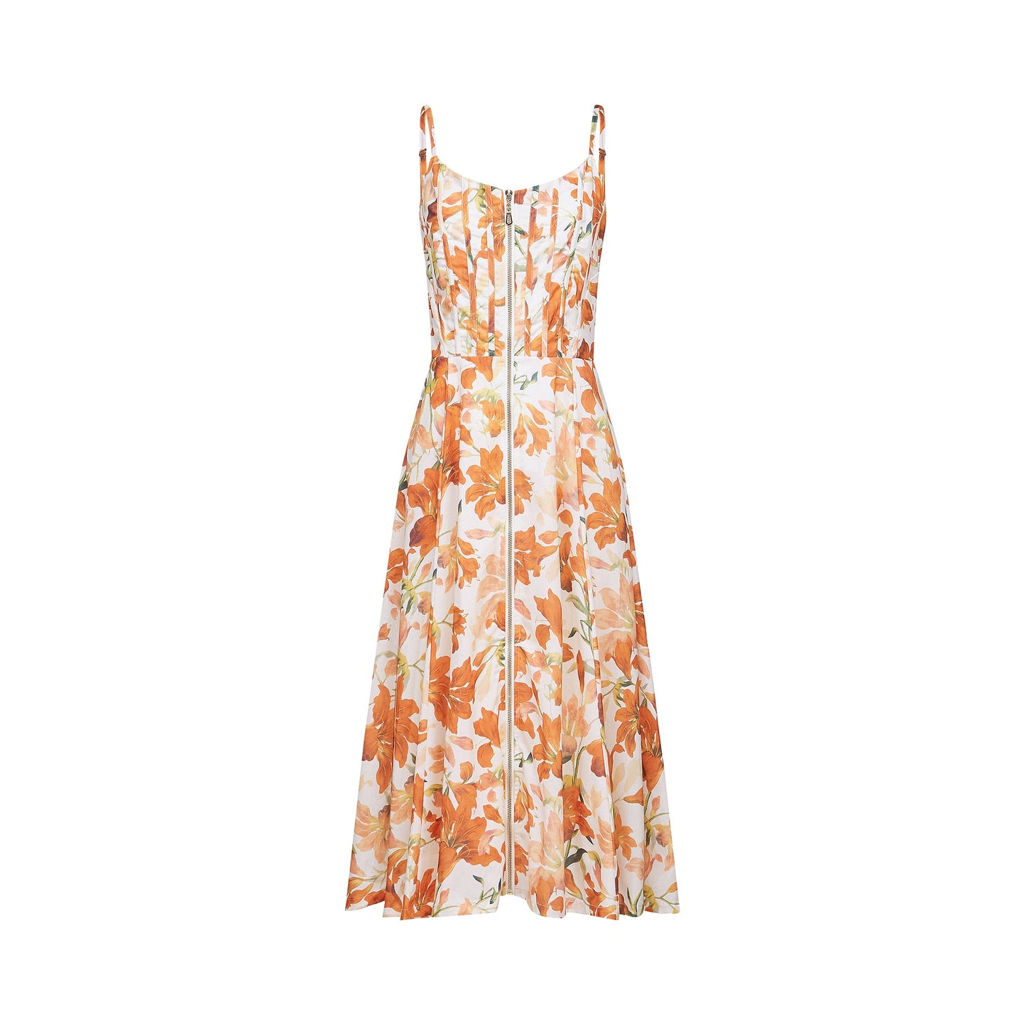 Perrine floral-print midi dress