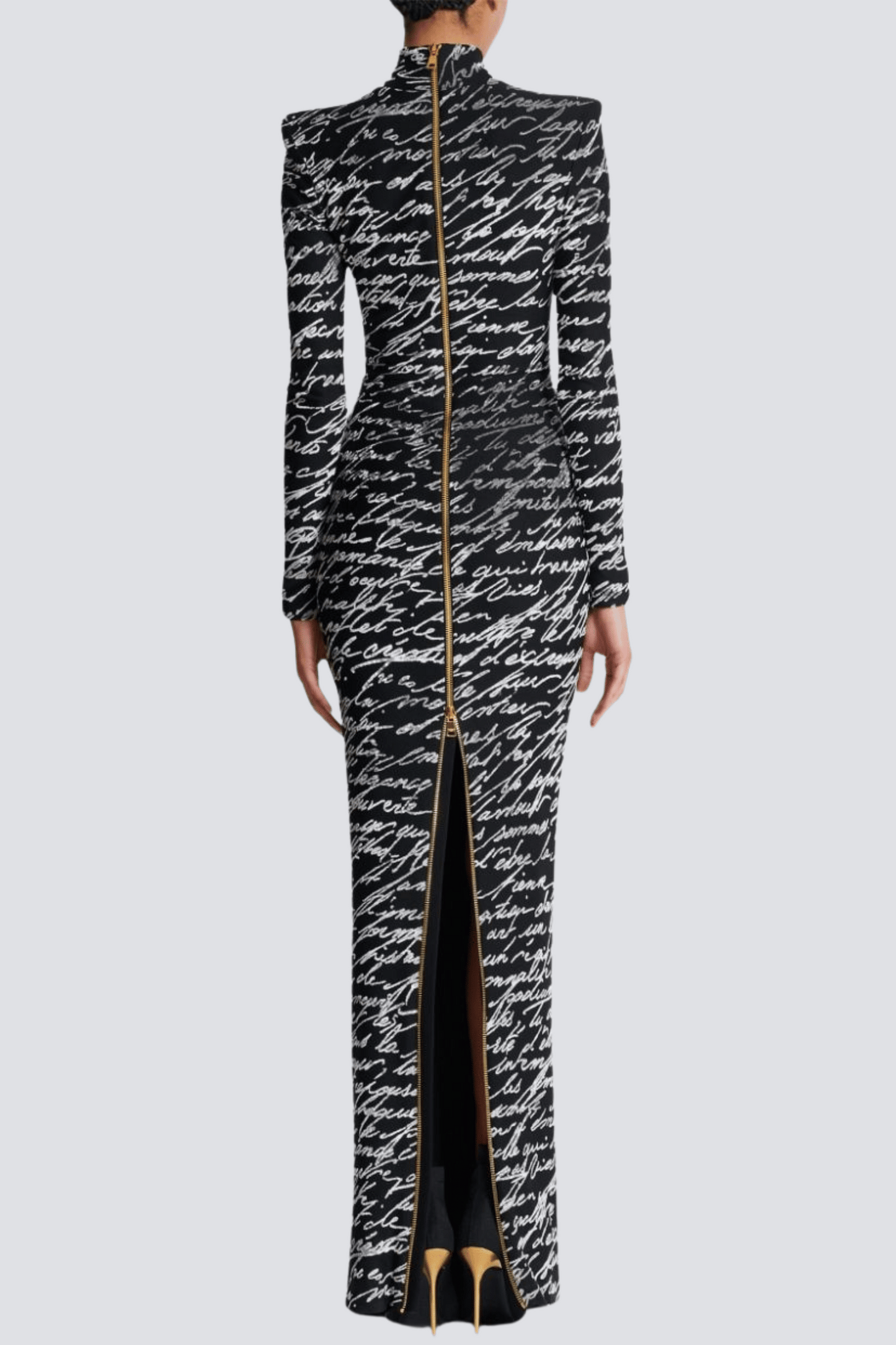 Bexley Print Velvet Long Sleeve Maxi Dress