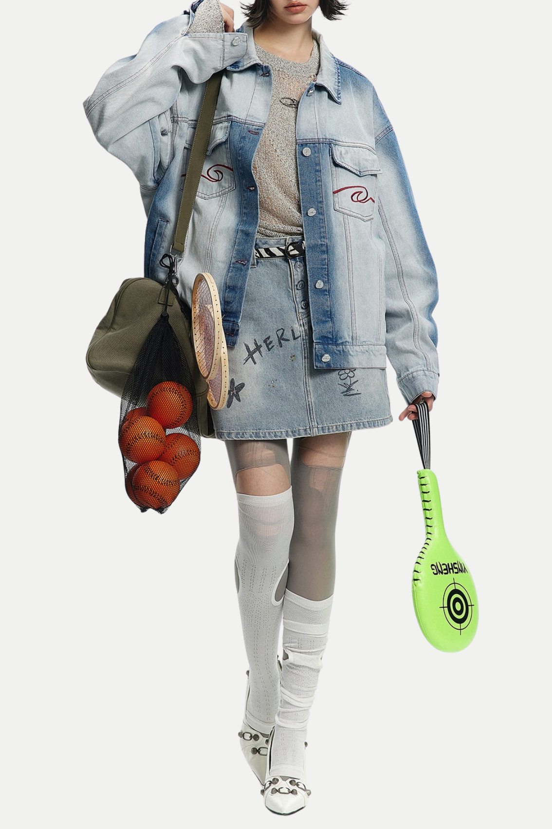 Brogan Gradient Denim Jacket