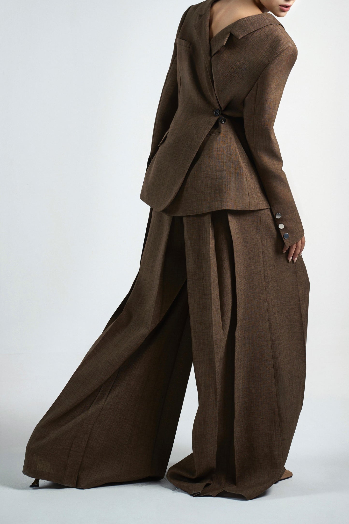 Bryanne Asymmetric Gilet Top