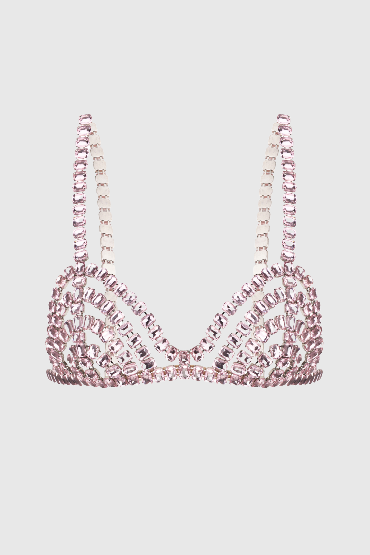 Cael Crystal Bra - Pink