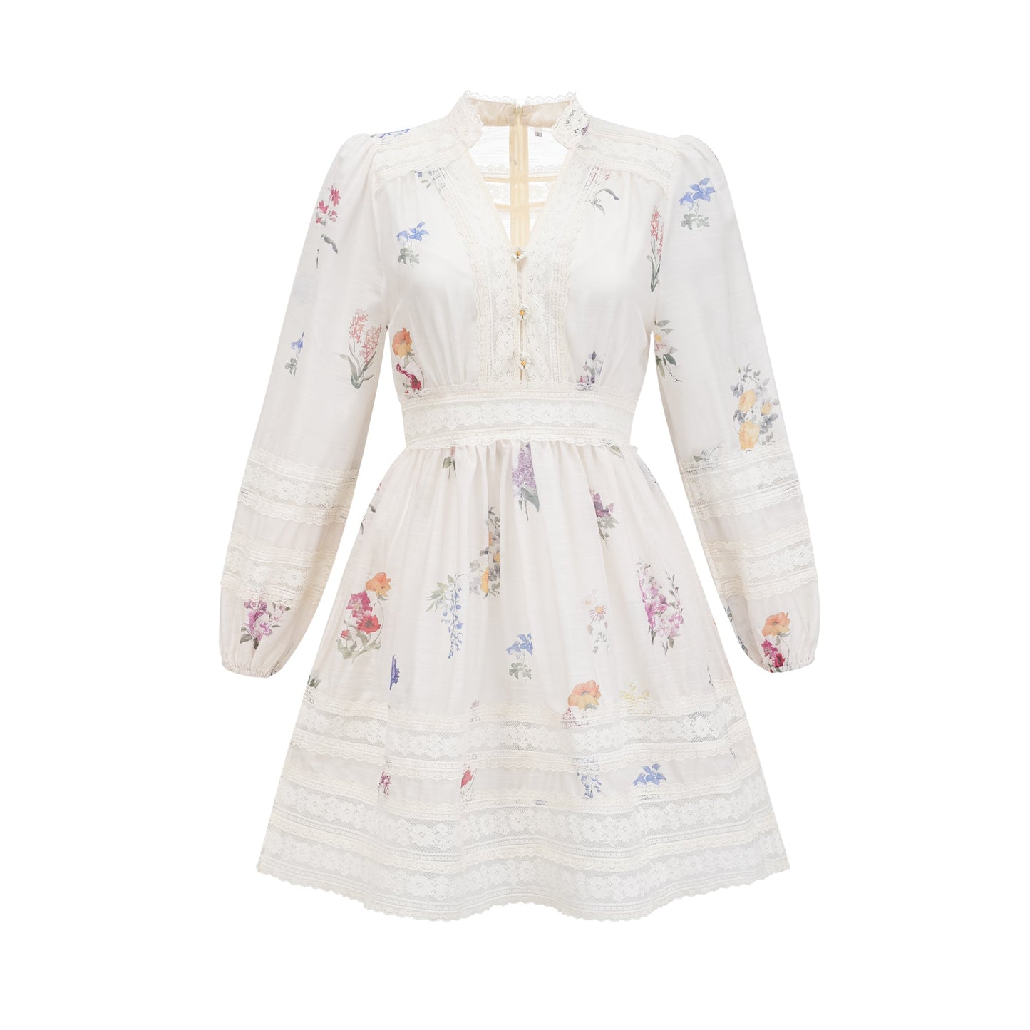 Justine floral-print mini dress (US Only)