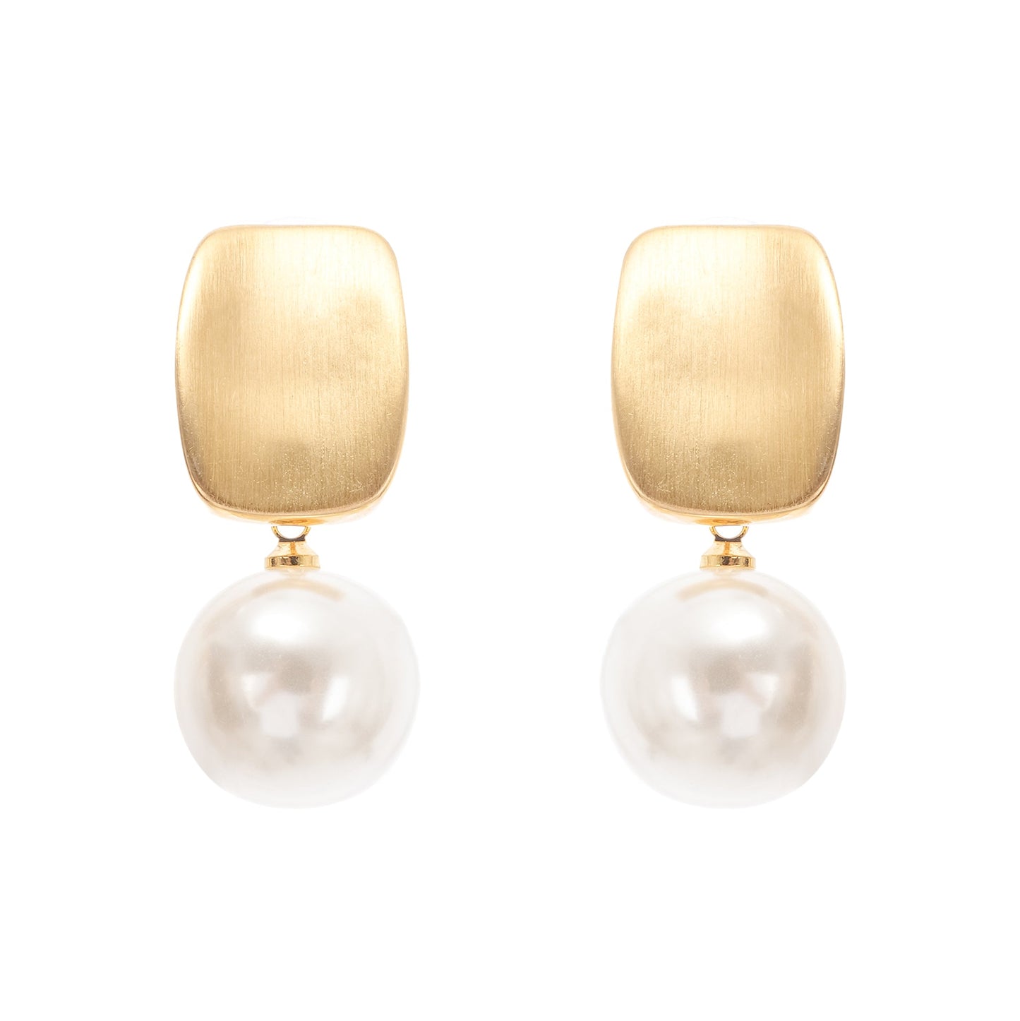 Pauline faux-pearl earrings