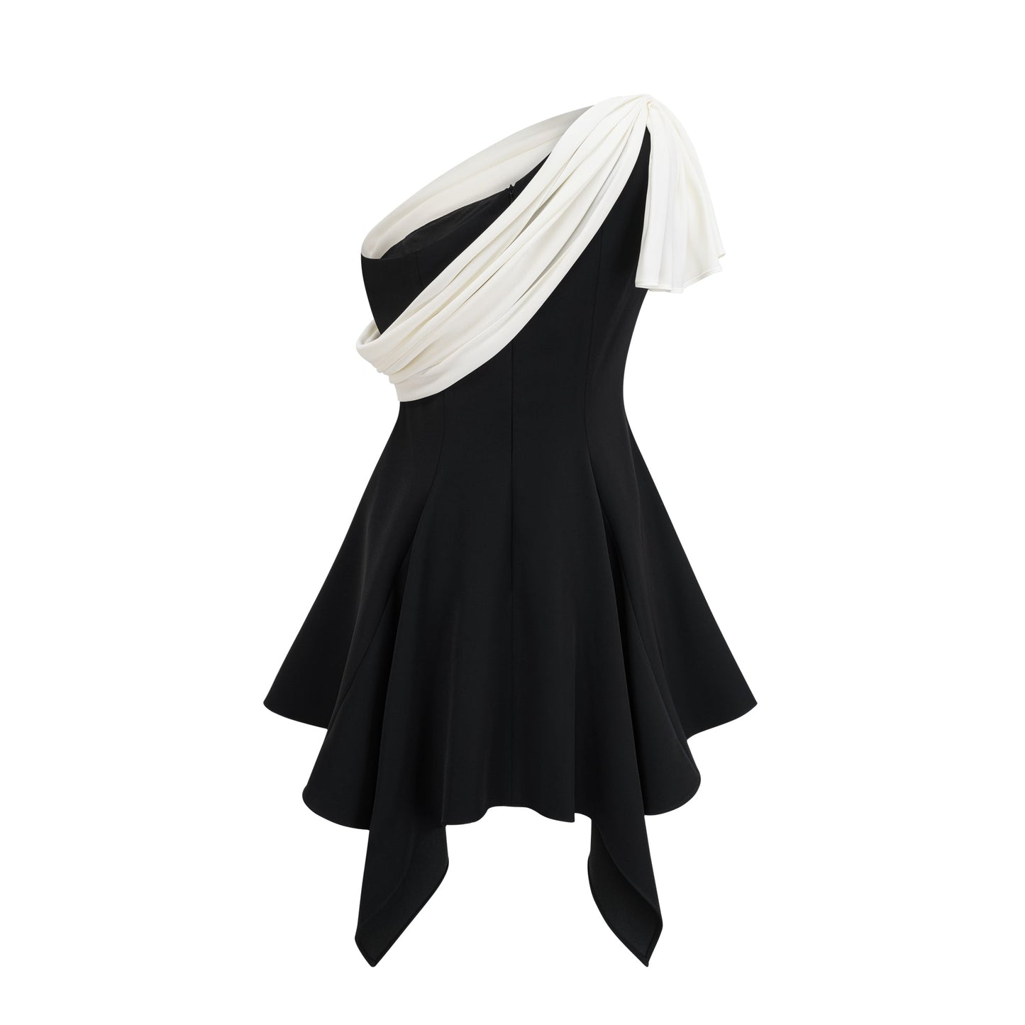 Émeline asymmetric mini dress (US Only)