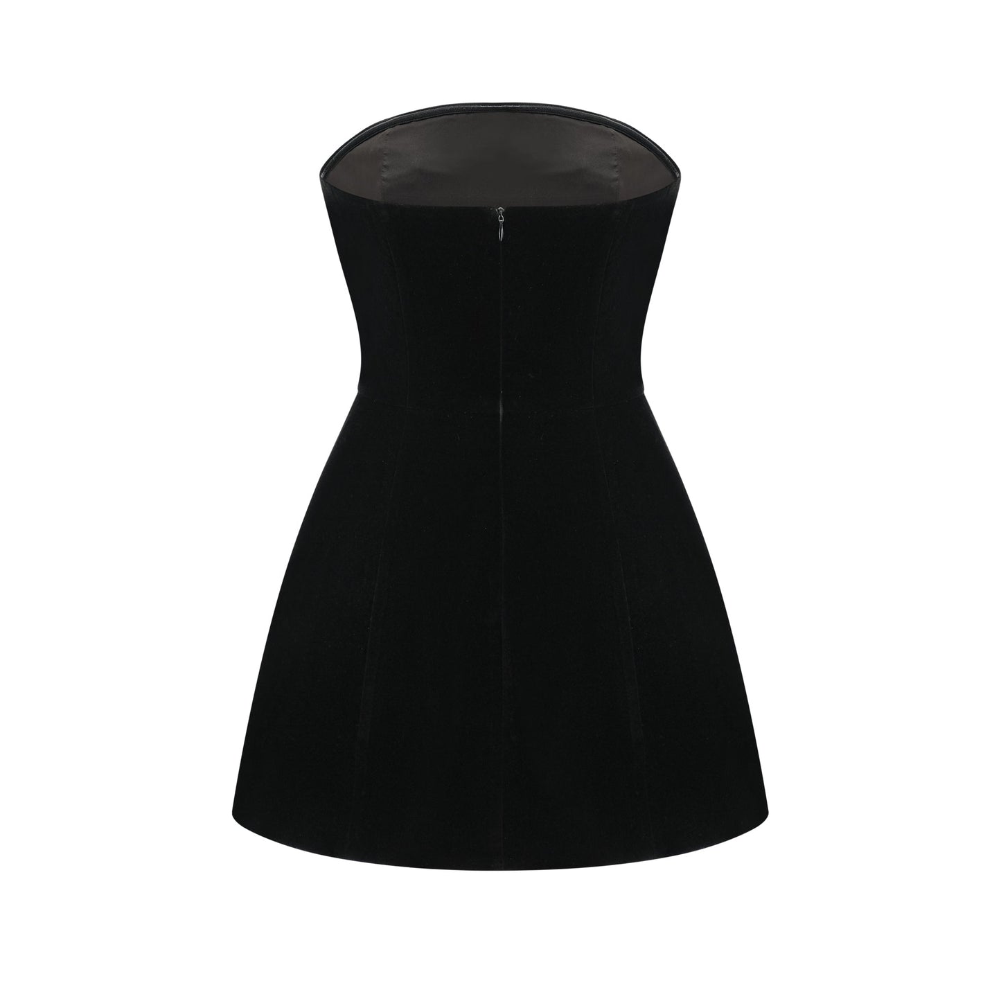 Sandrine crystal-embellished velvet mini dress (US Only)