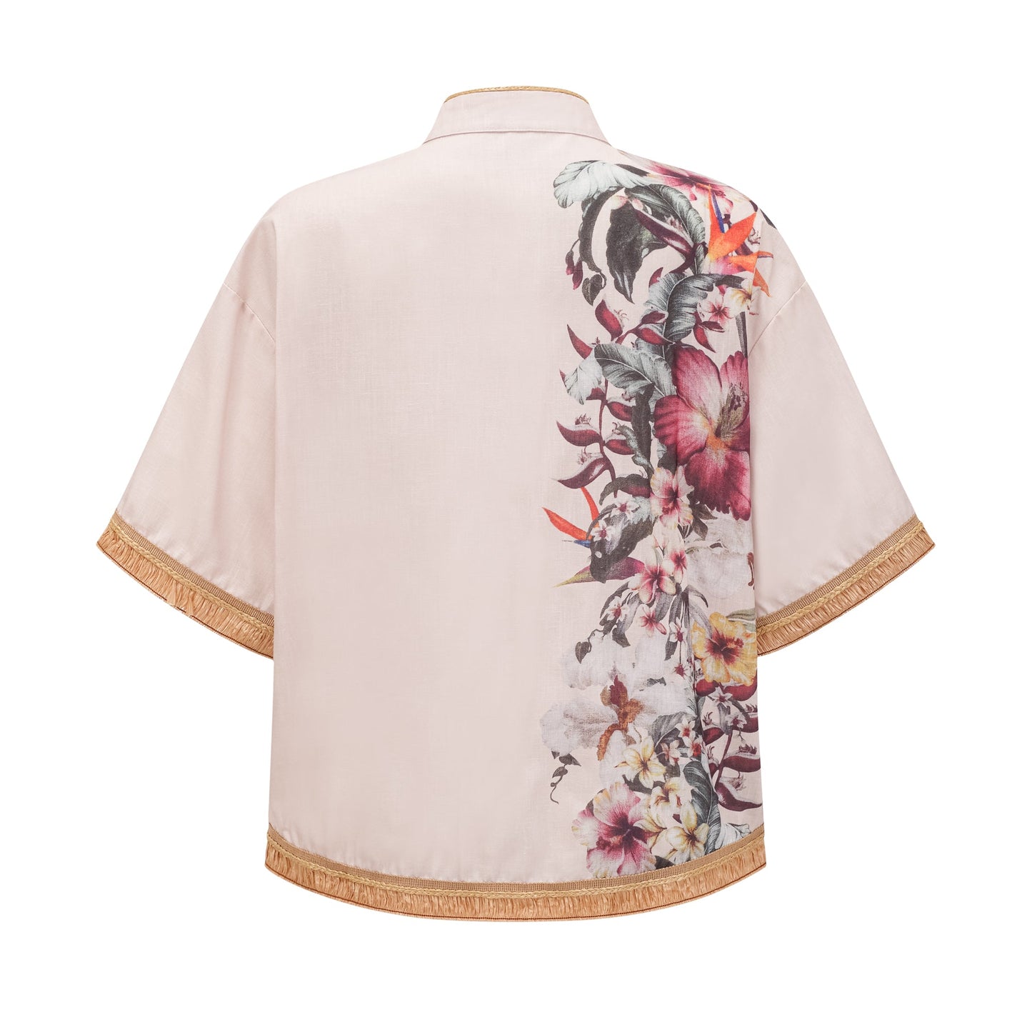 Joséphine floral-print shirt & short matching set