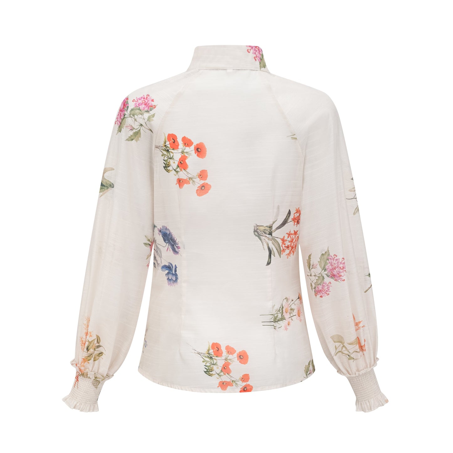 Céleste floral-print top & skirt matching set