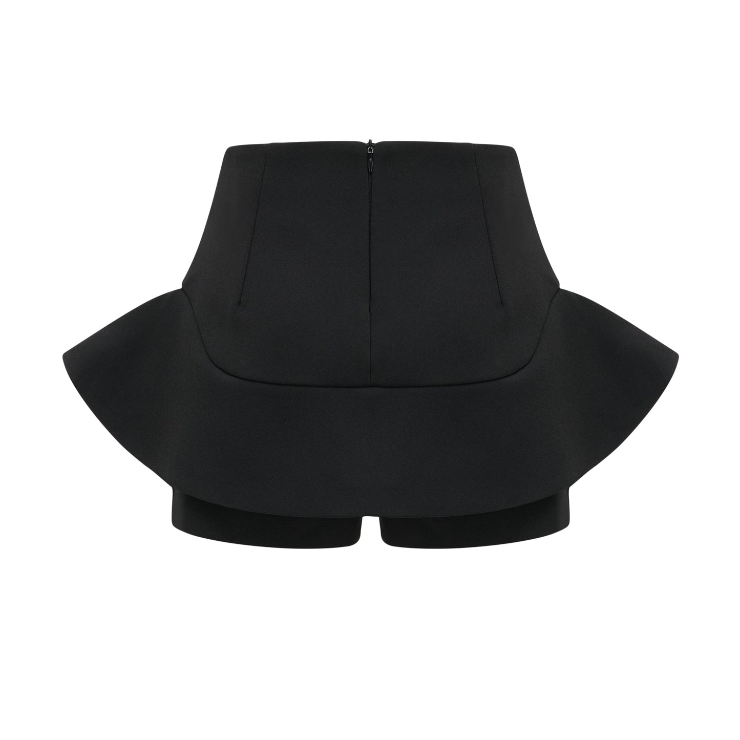 Priscille layered flounce-hem shorts