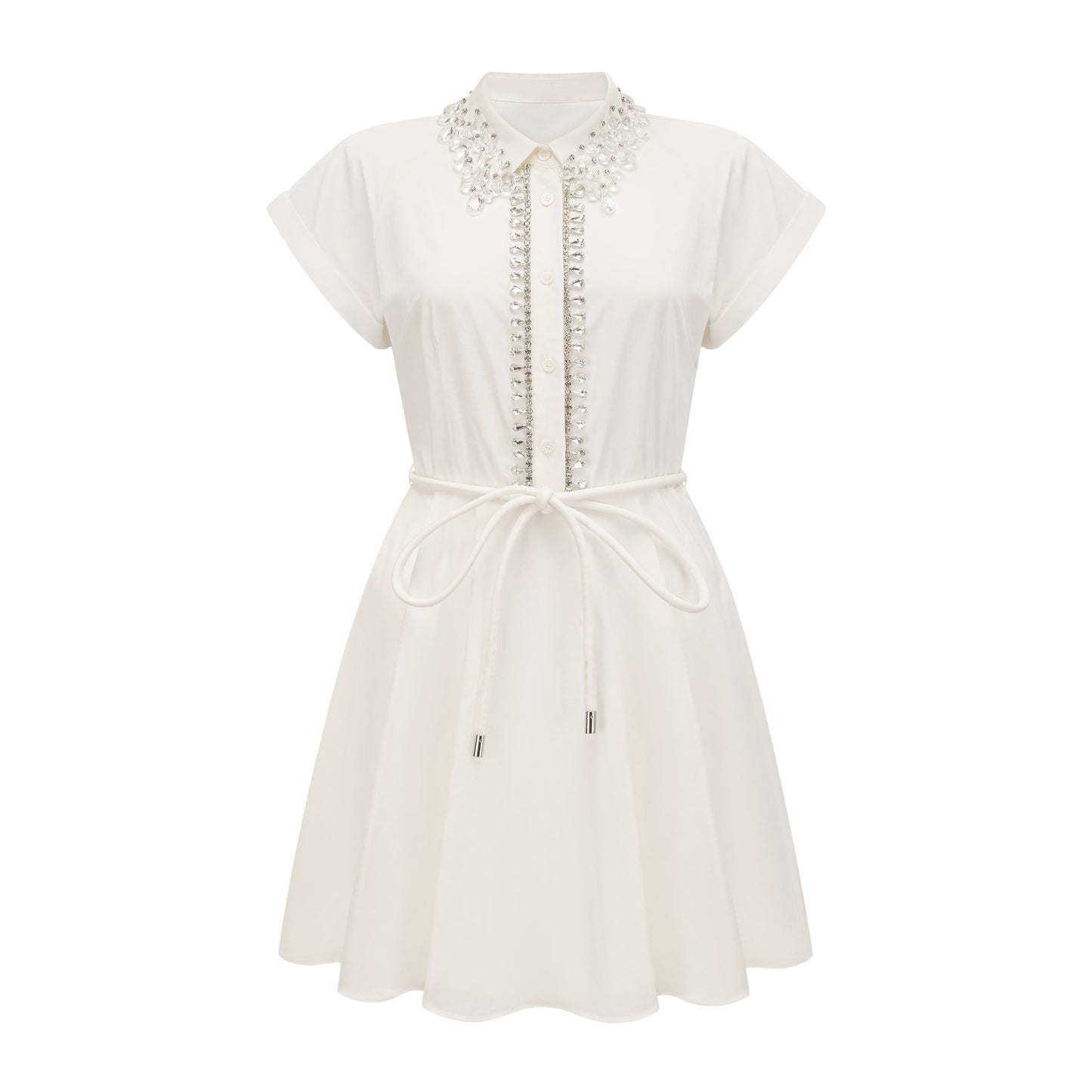 Analissa crystal-embellished mini dress (US Only)