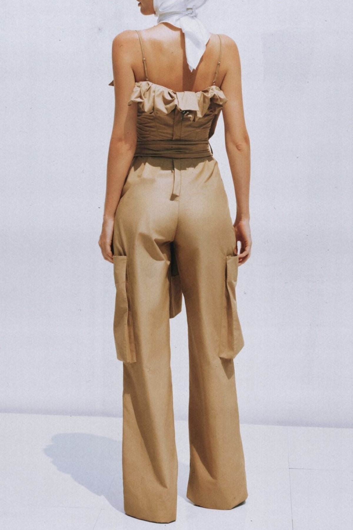 Dawnya Trench Jumpsuit