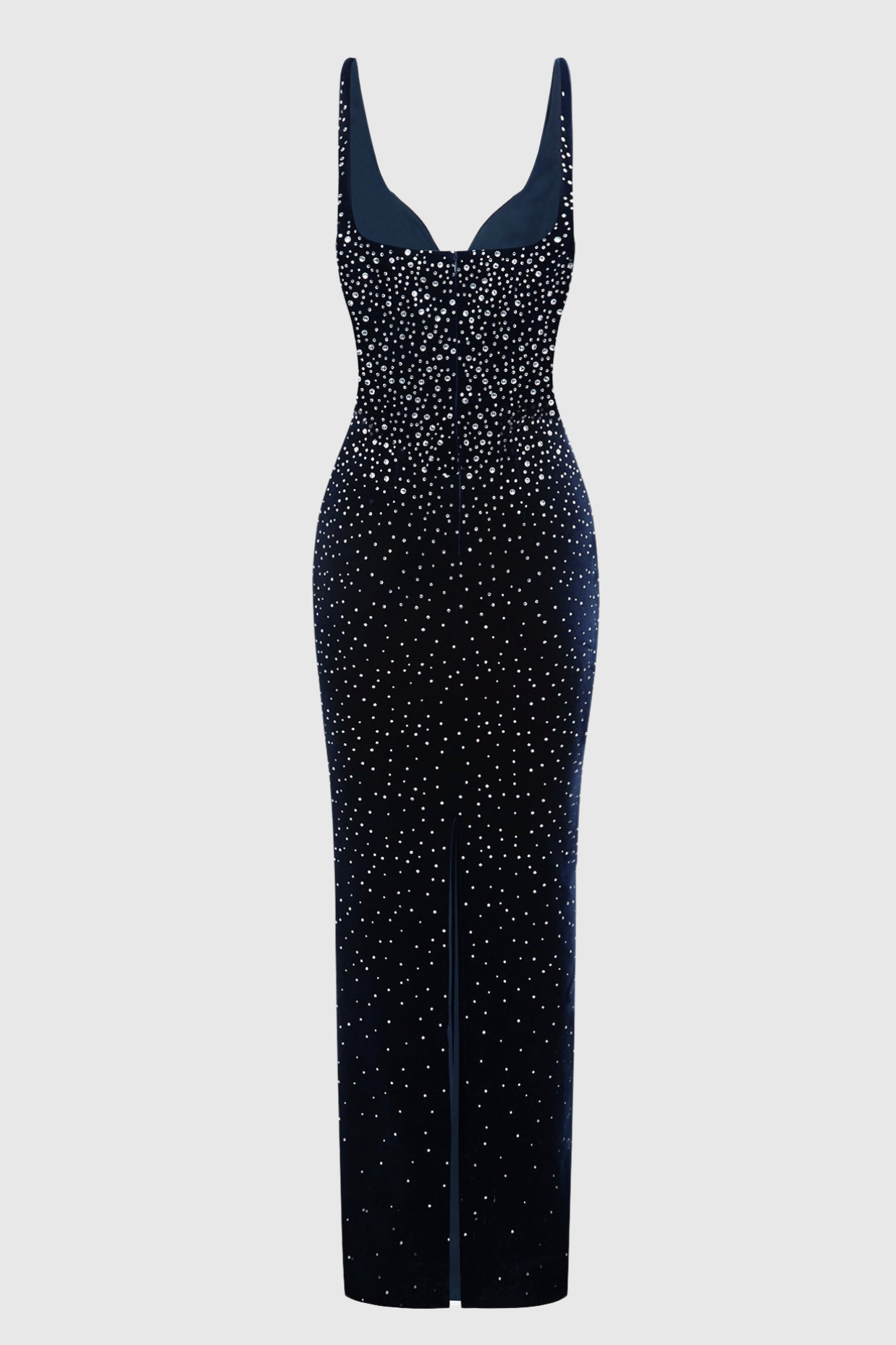 Eadoin Crystal Embellished Maxi Bandage Dress