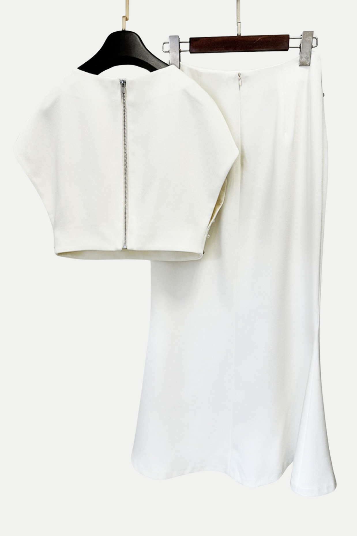 Elgine Shell Embellished Two Piece Set