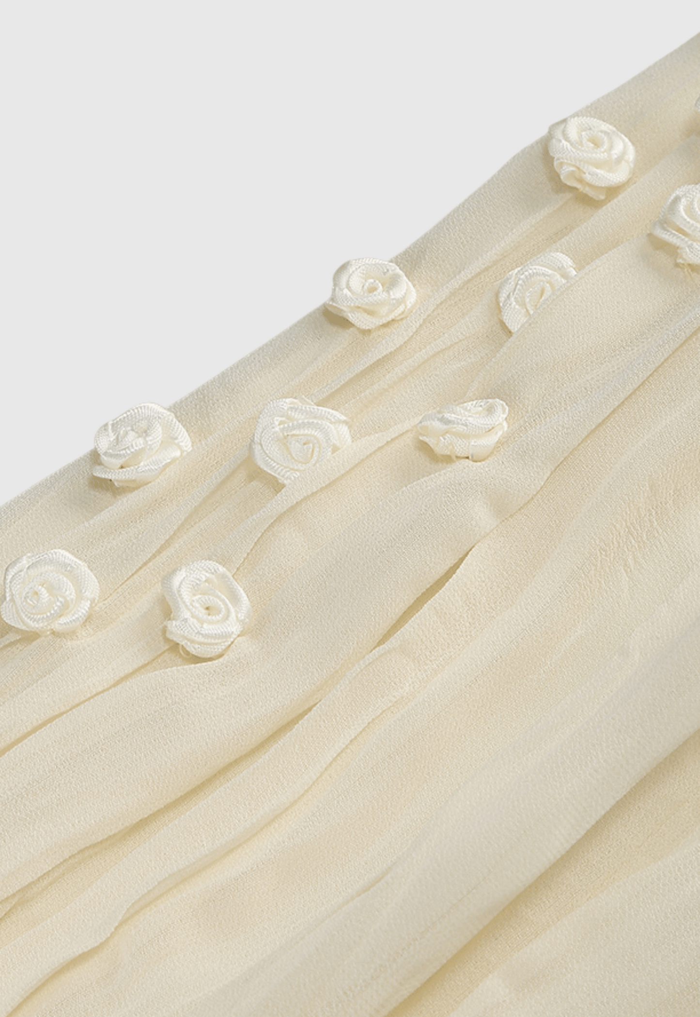 Lagina Corset Lace Up Ruffle Skirt Set