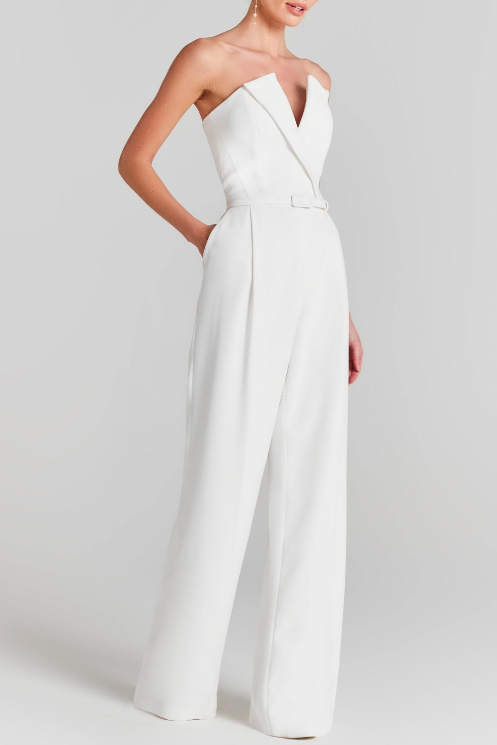 Latini Pearl Two Piece Strapless Jumpsuit