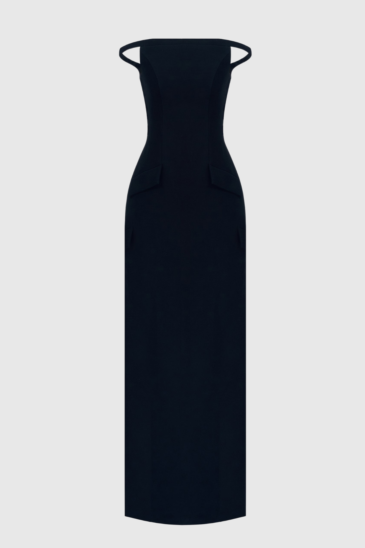 Macsen Pearl Beaded Off Shoulder Maxi Dress