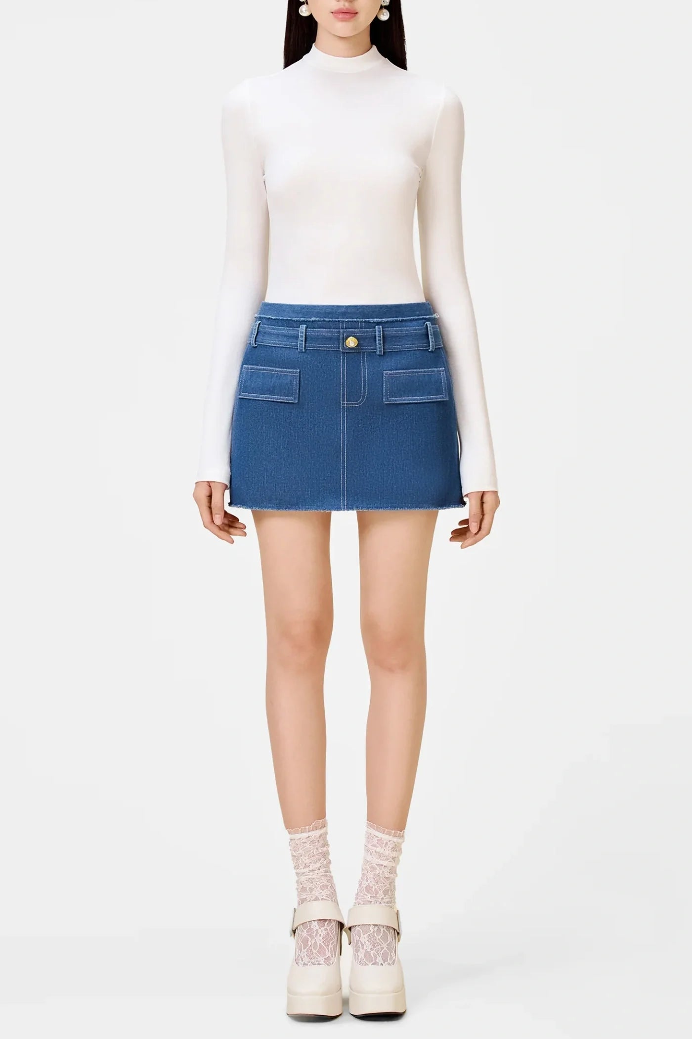 Mobey Denim Tweed Jacket