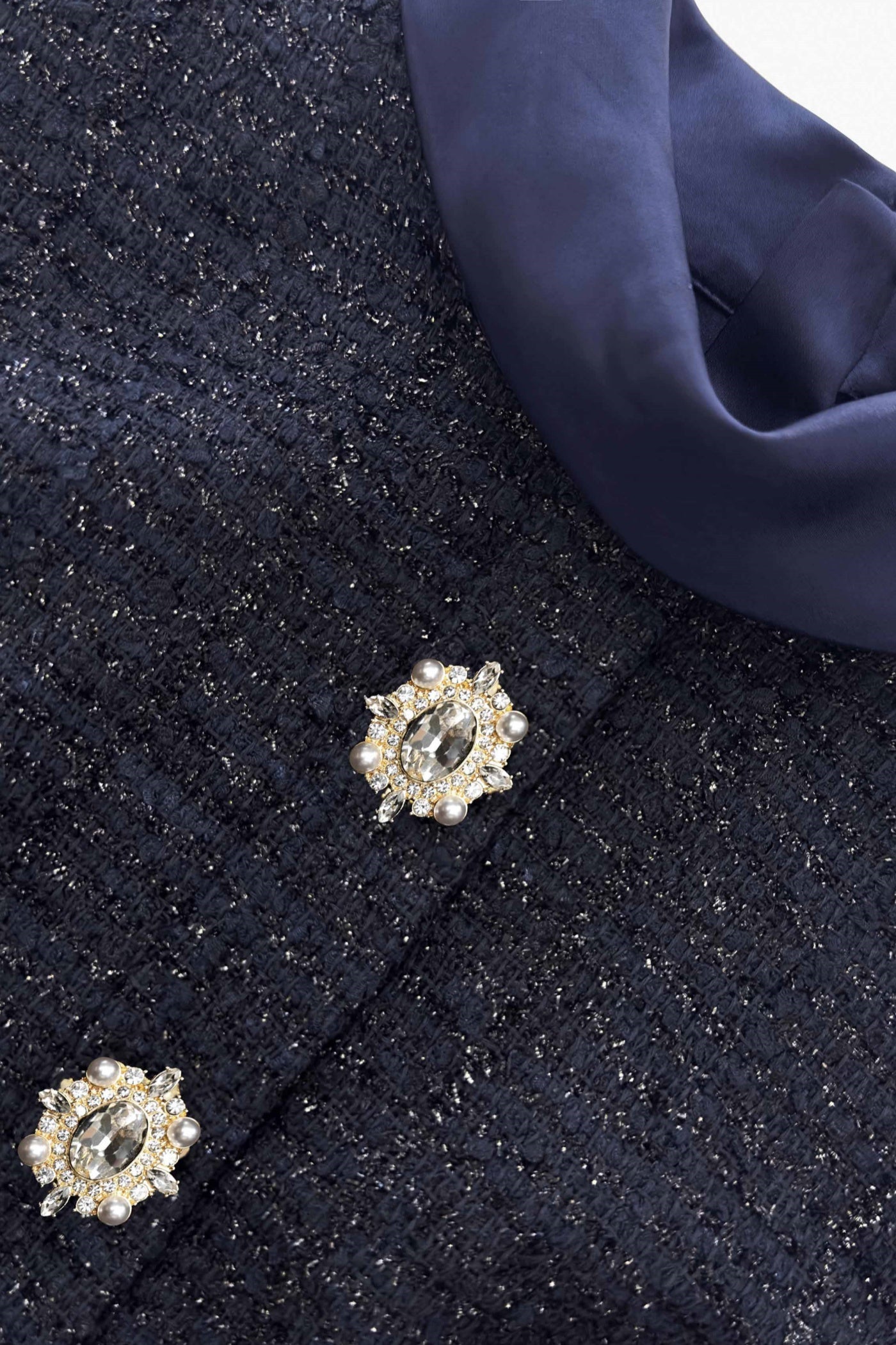 Munoz Metallic Tweed Two Piece Set