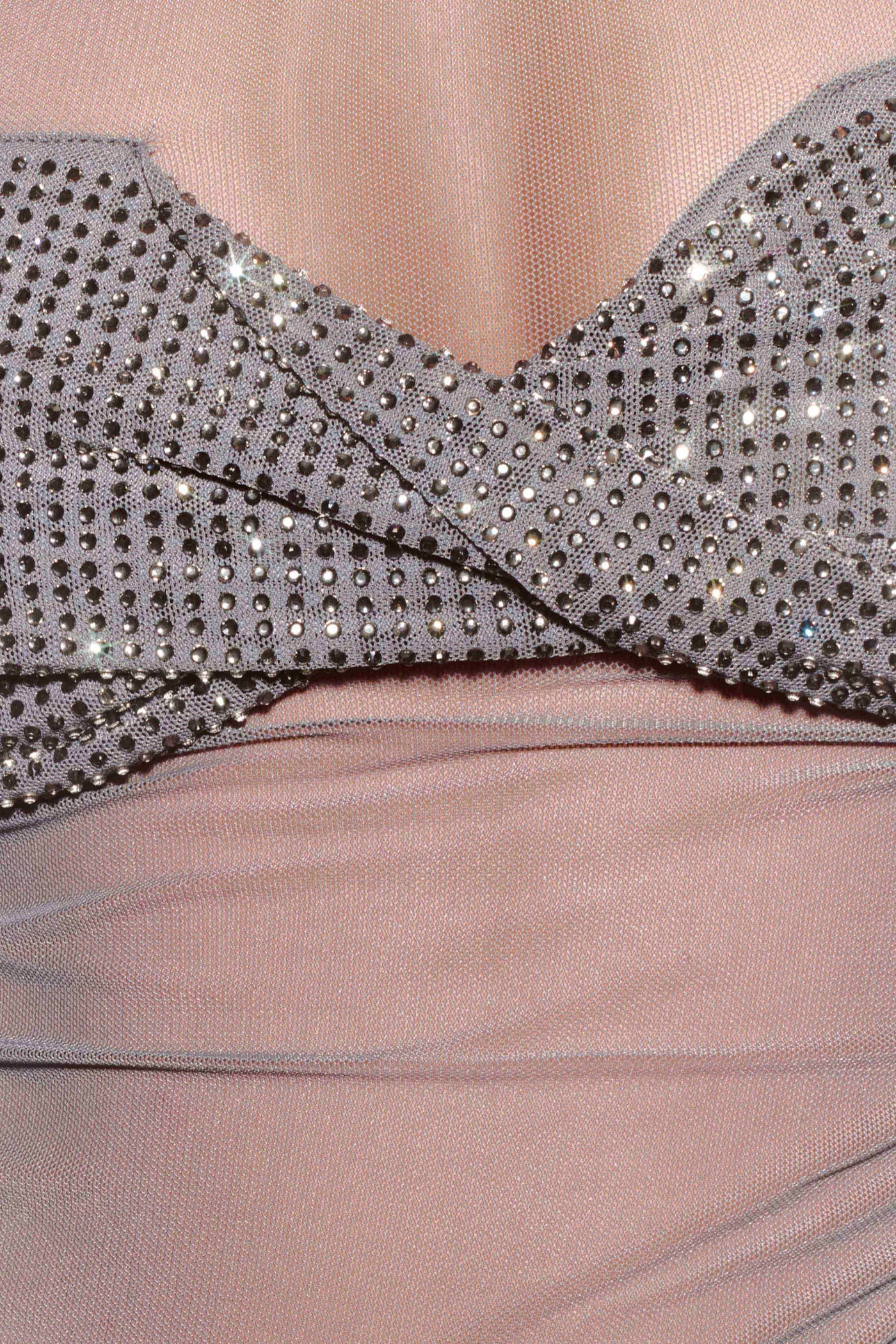 Natane Off Shoulder Crystal Embeliished Top