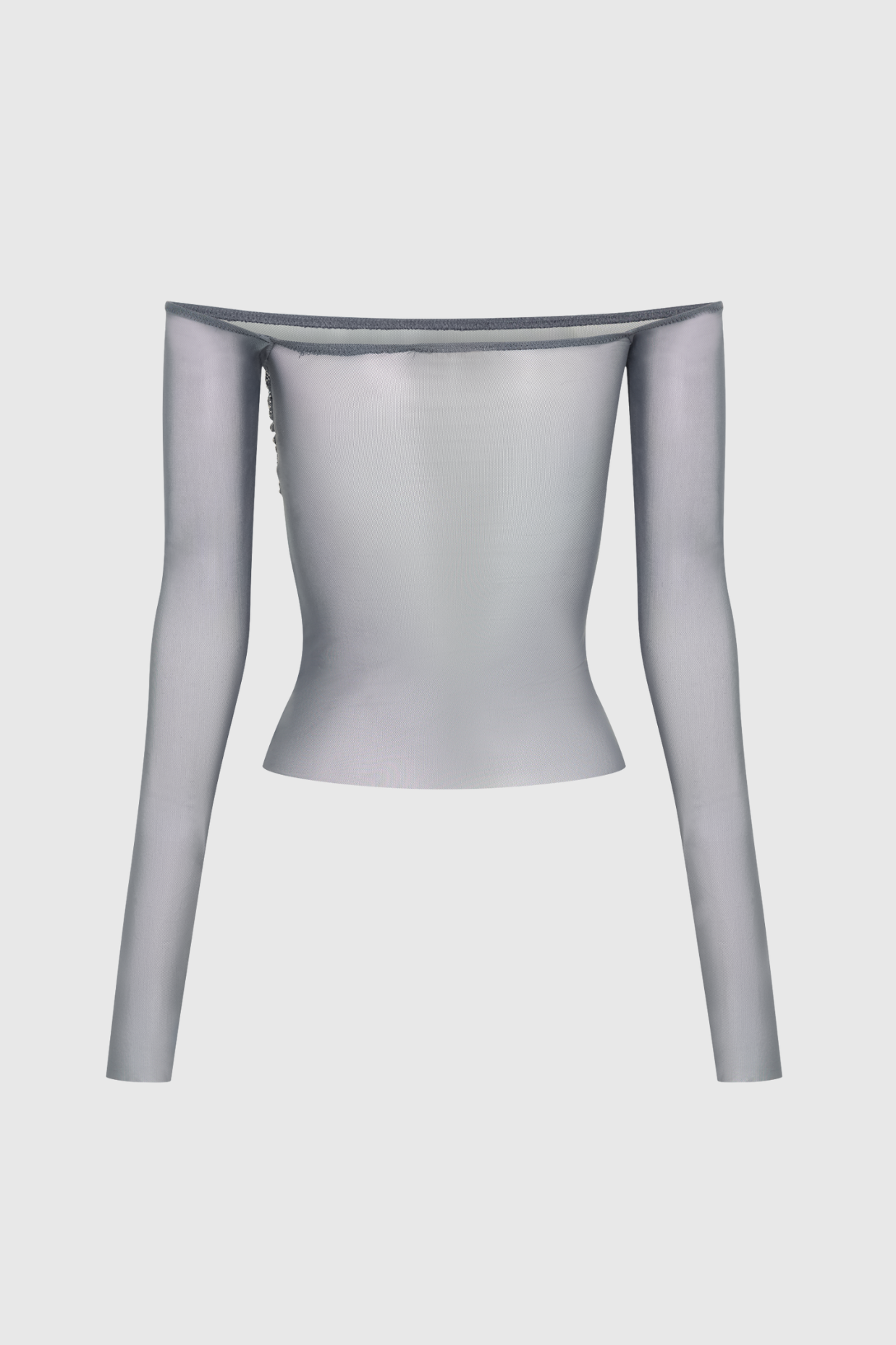 Natane Off Shoulder Crystal Embeliished Top