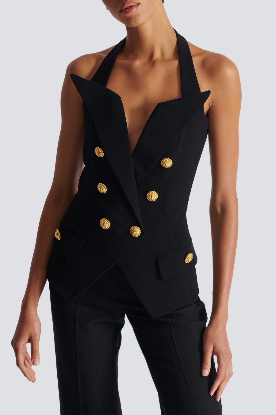 Sayle Structured Halter Top