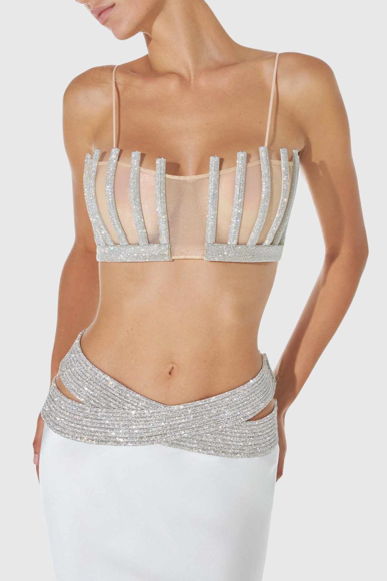 Shatya Crystal Embellished Bandage Set