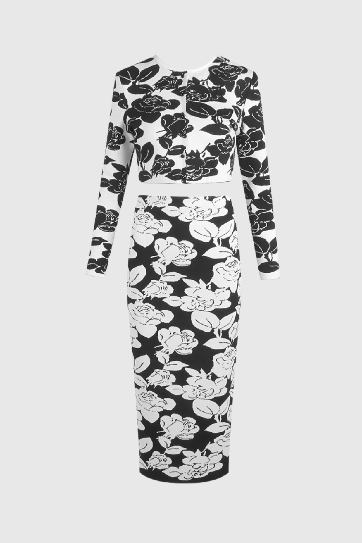 Vernon Jacquard Bandage Two Piece Set