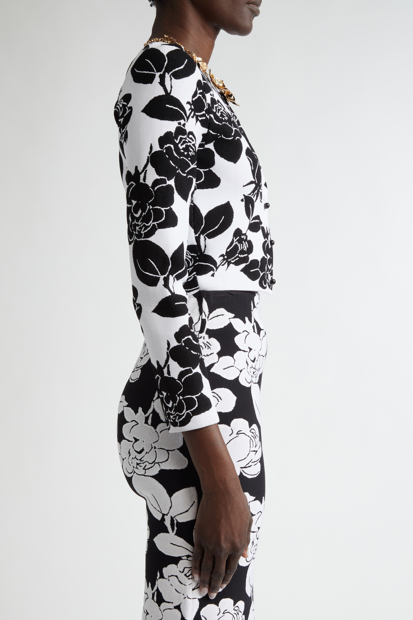 Vernon Jacquard Bandage Two Piece Set