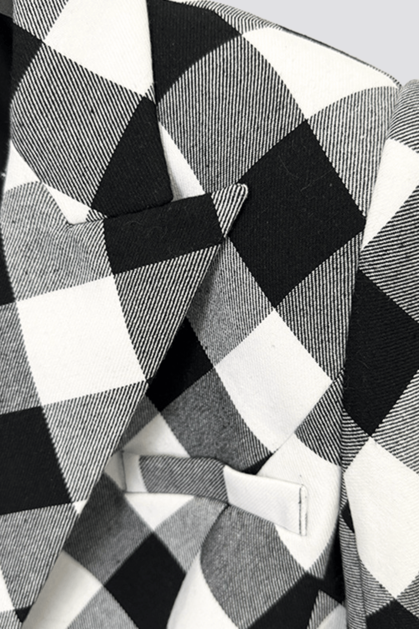 Wyatt Gingham Button Blazer