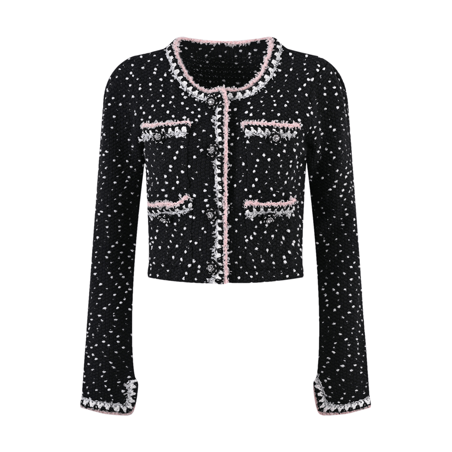 Alizée cropped jacket & skirt matching set