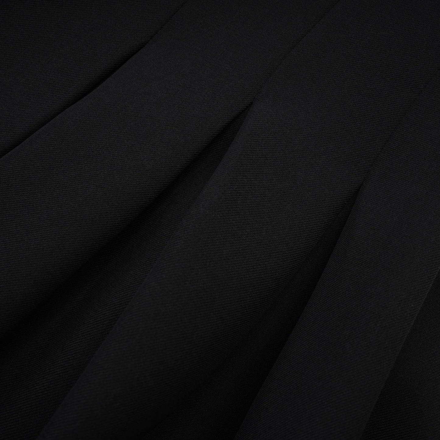 Camellia pleated black mini dress (US Only)