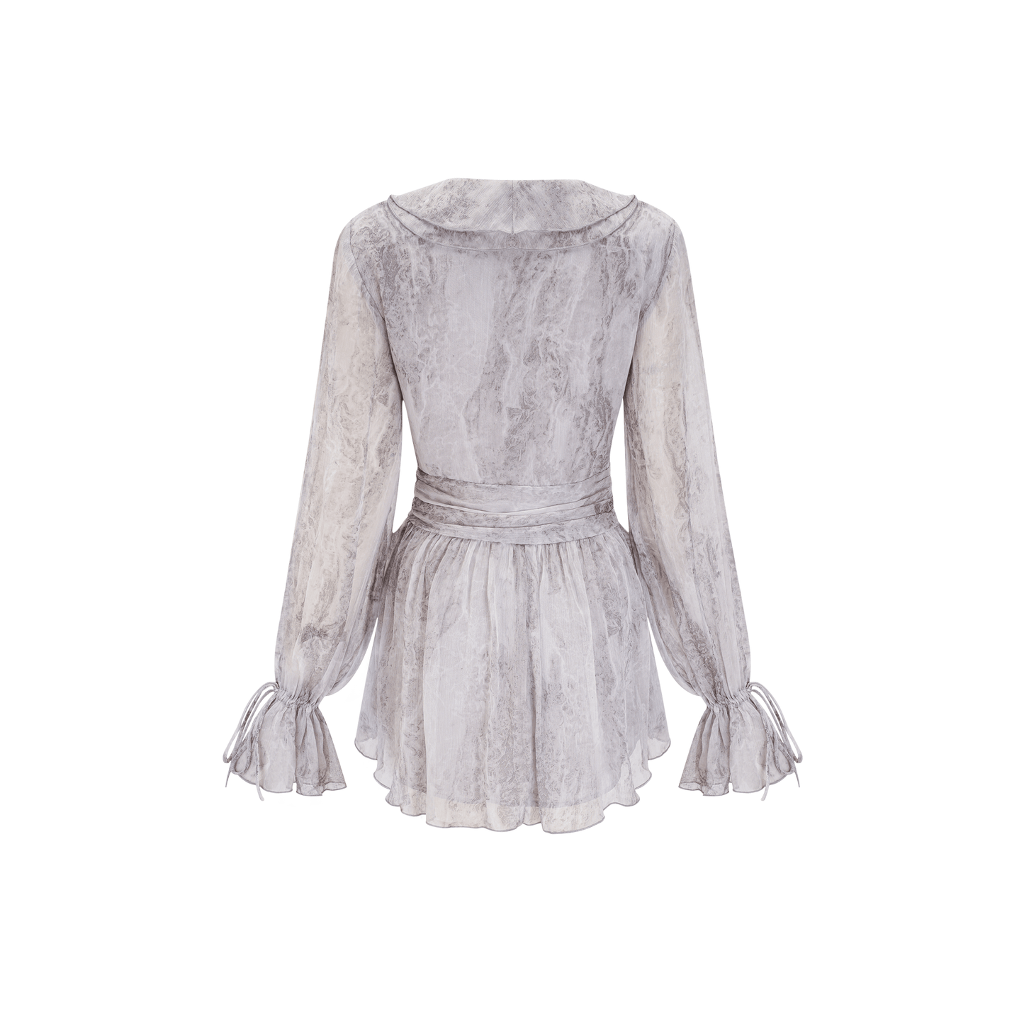 Cherilyn tie-dye floral mini dress (US Only)