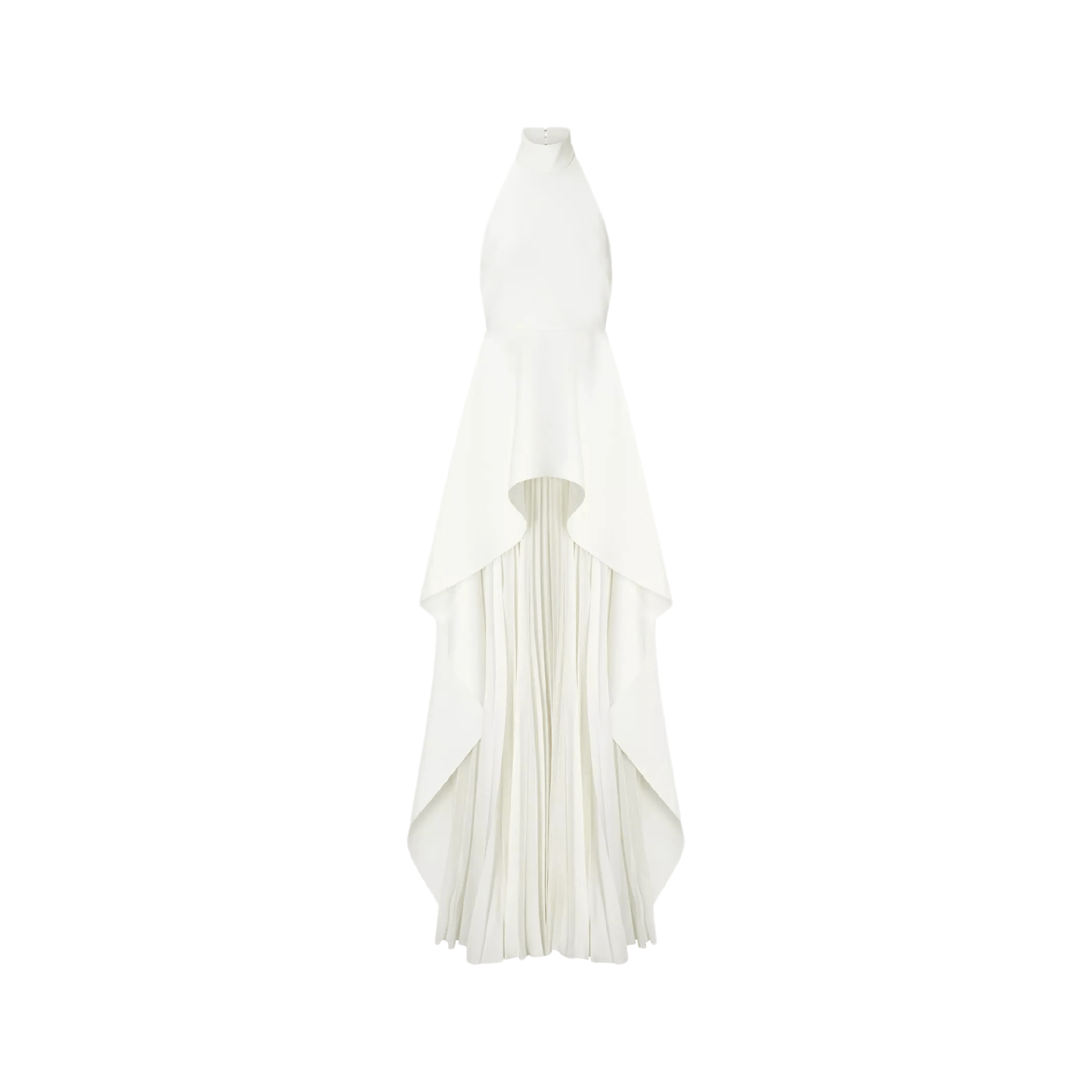 Inés halterneck layered long dress (US Only)