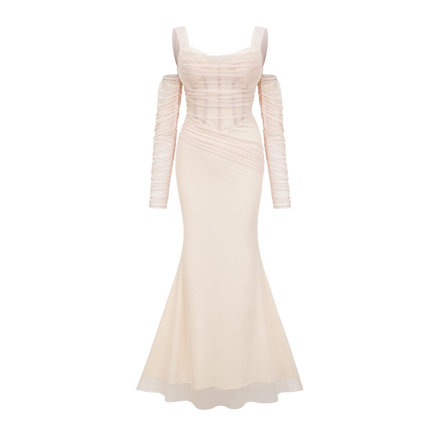 Laurianne white midi dress