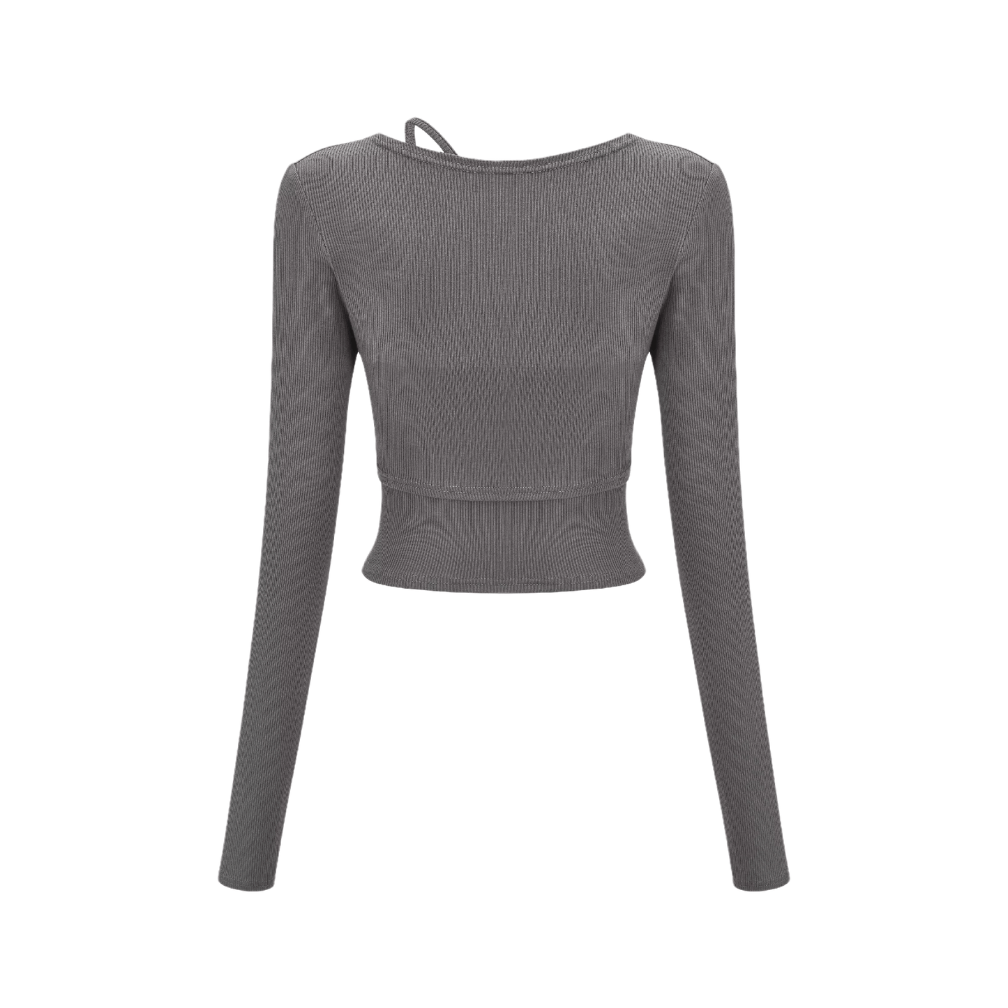 Leave the Door Open-scoop-neck spaghetti detail top