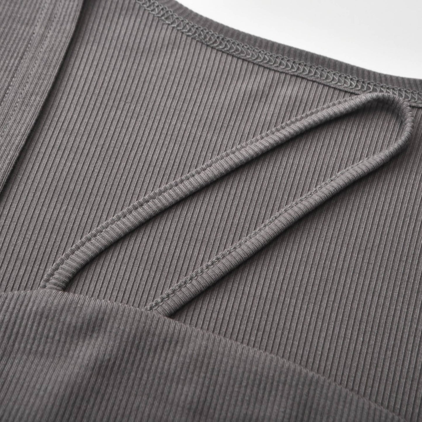 Leave the Door Open-scoop-neck spaghetti detail top