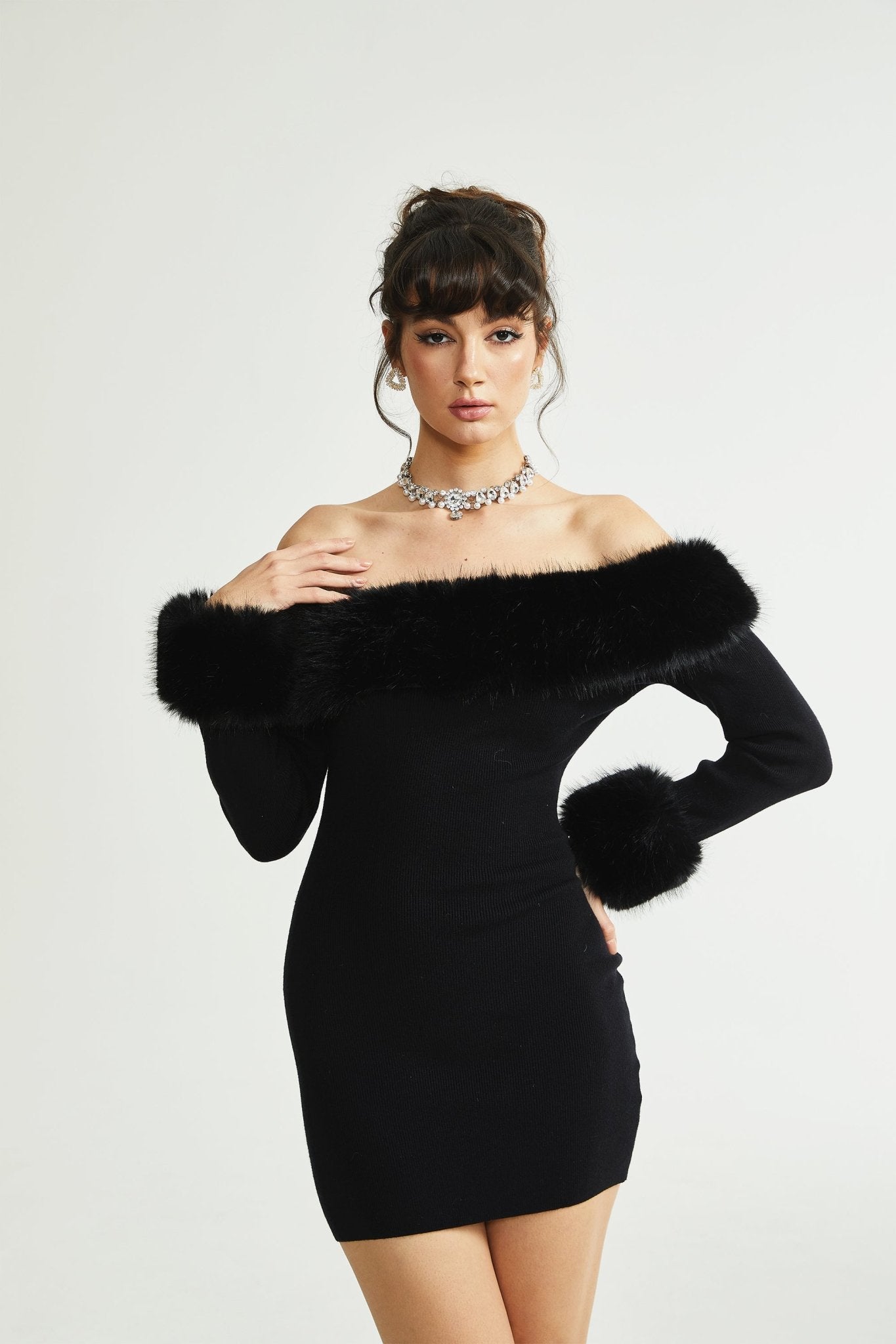 Madeleine off-shoulder dress