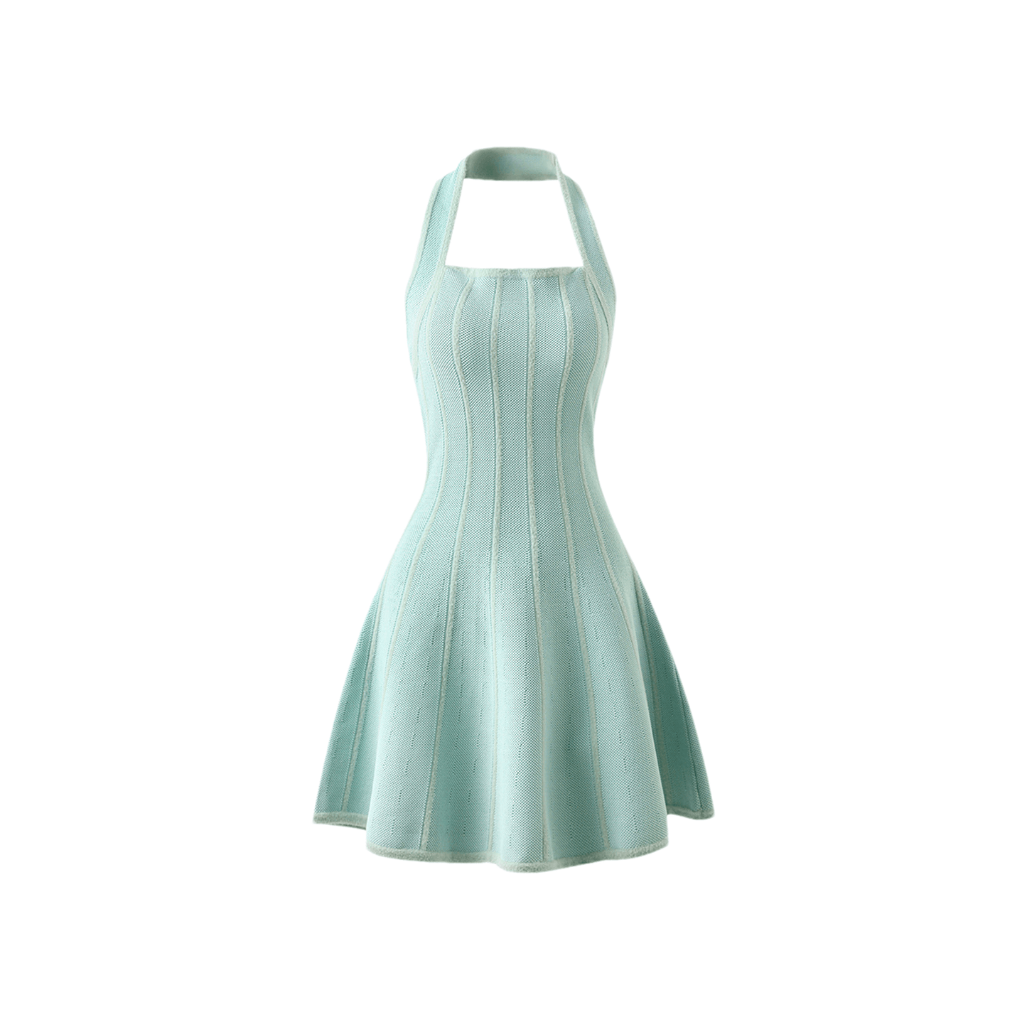 Marla knitted flared mini dress