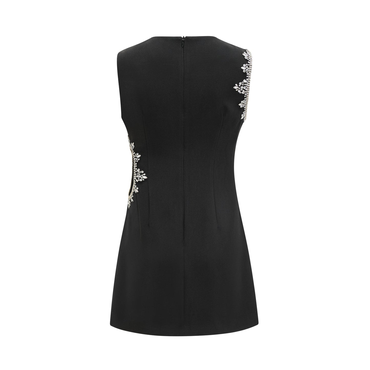 Médée black cut-out dress