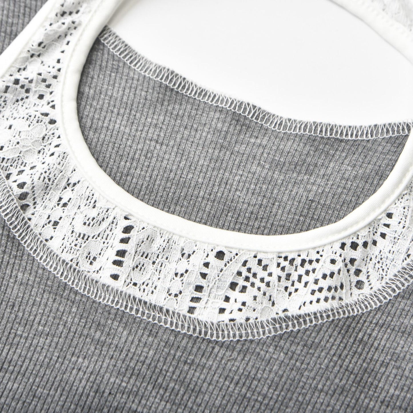 The Grey Mile-halterneck cropped sweatshirt
