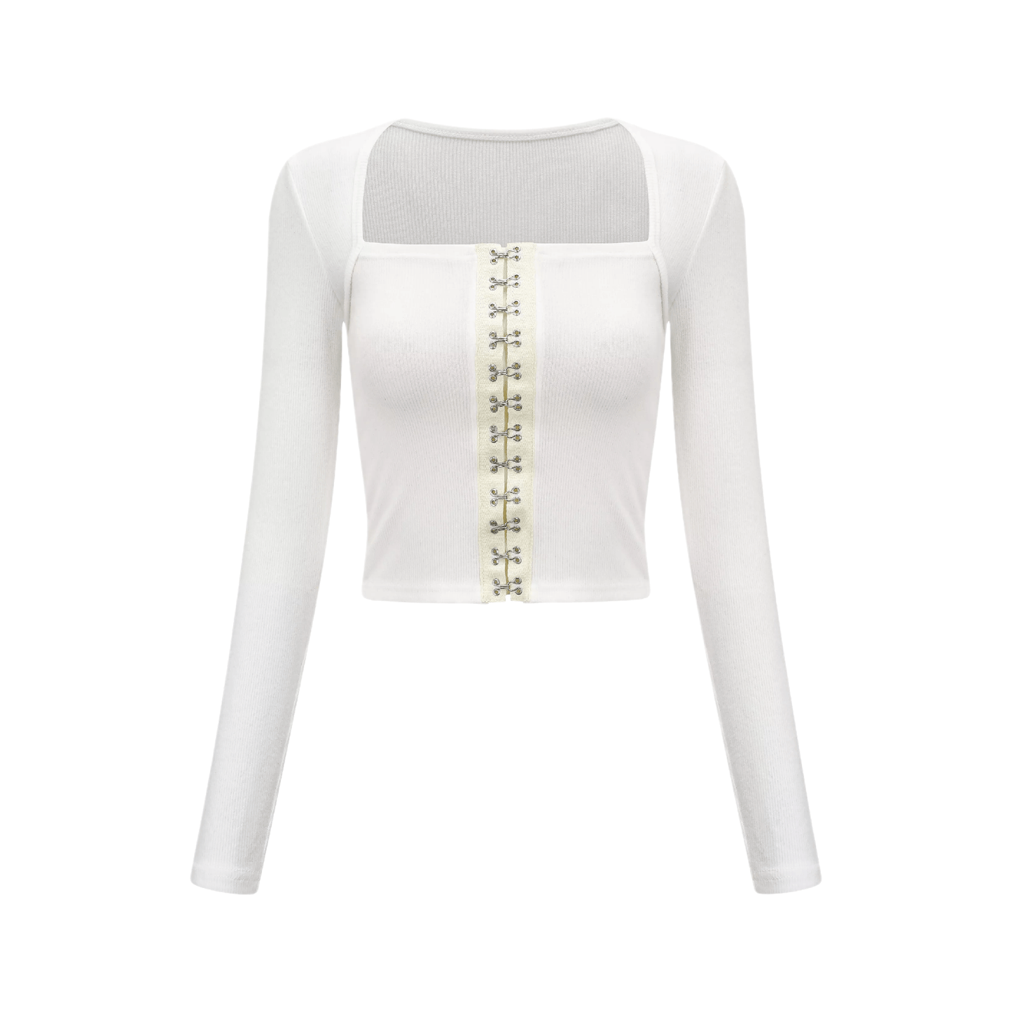 Dvora buckle-detail top