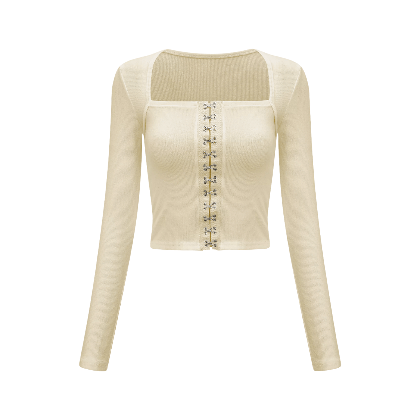 Dvora buckle-detail top