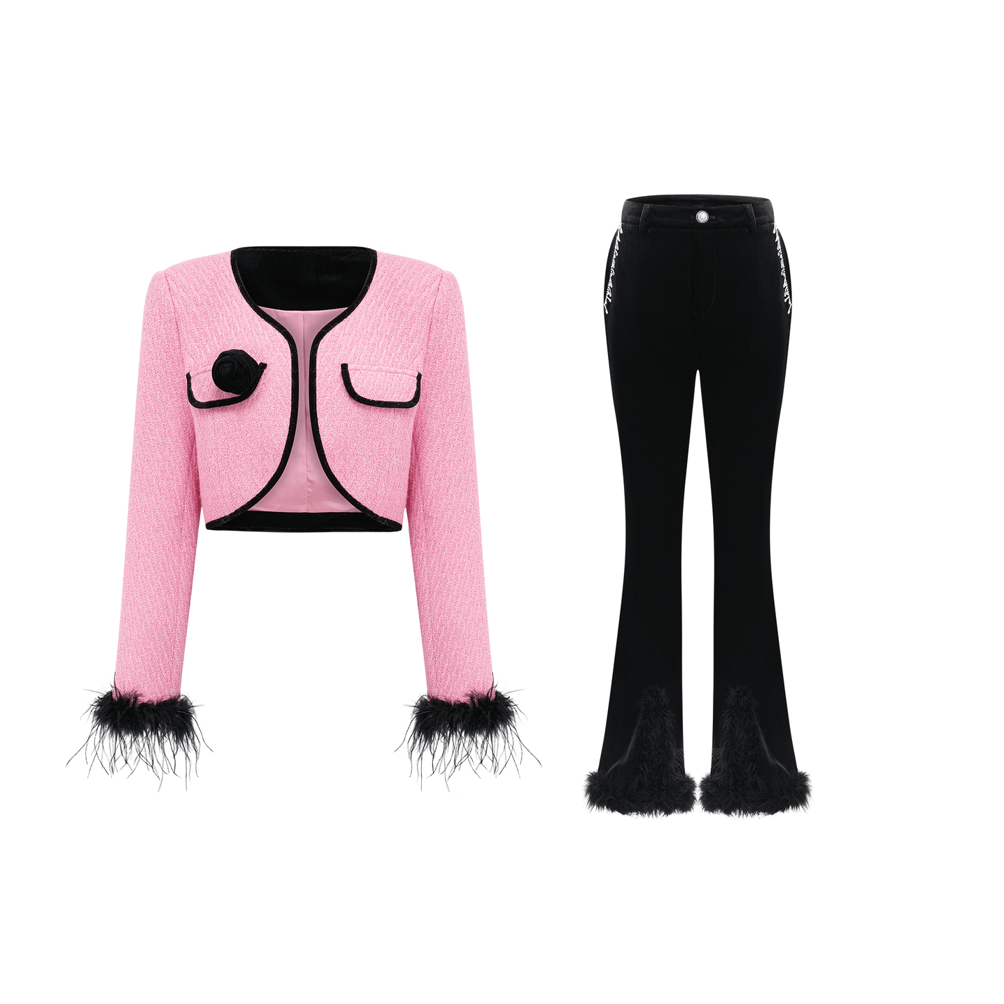 Zéphyrine jacket & trousers matching set