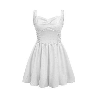 Keeya rhinestone embellished mini dress
