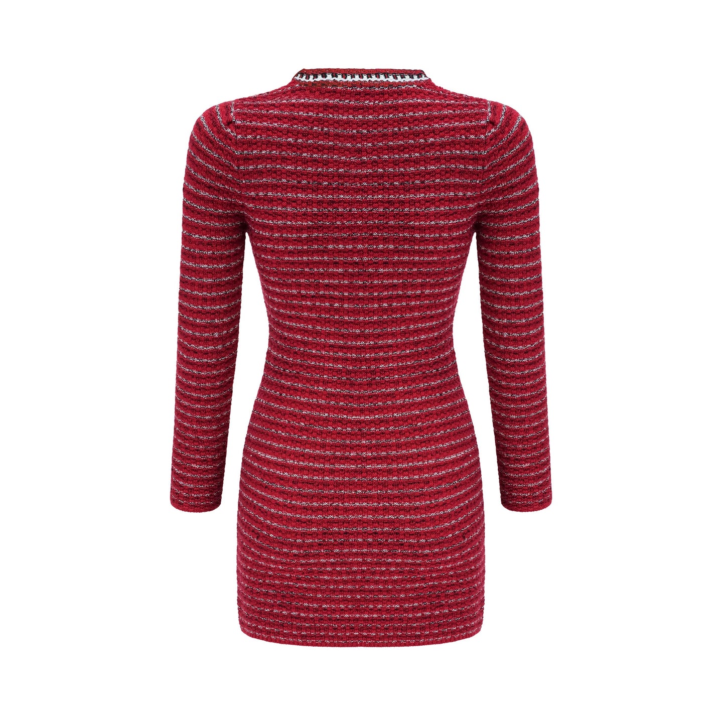 Faustine bow-detailed knit mini dress (US Only)