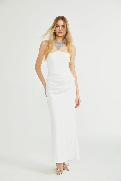 Aurore off-shoulder maxi dress (US Only)