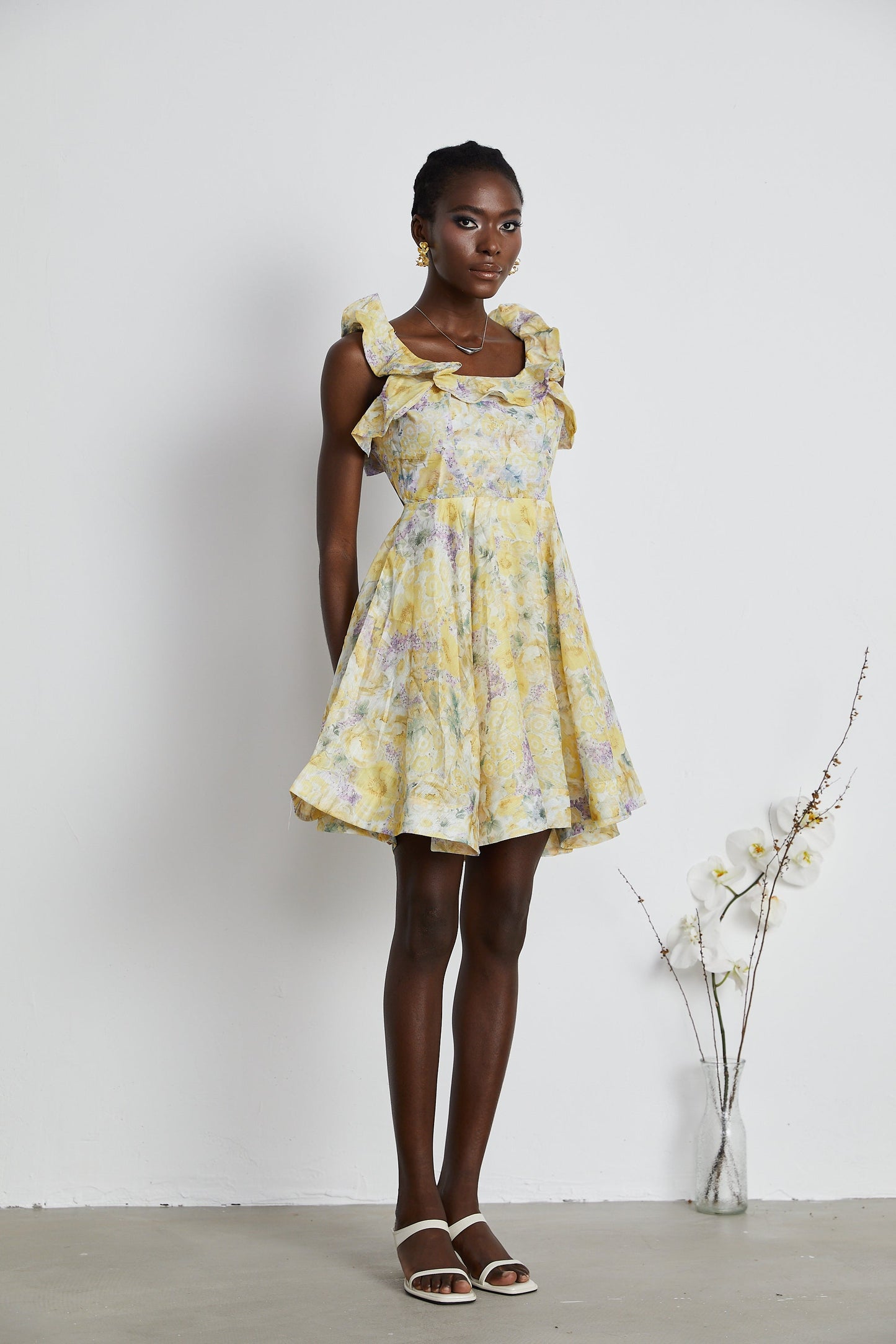 Gigou frilled mini dress (US Only)
